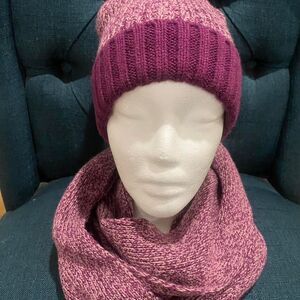 New-york-company Women's Purple and Burgundy Scarf-wraps